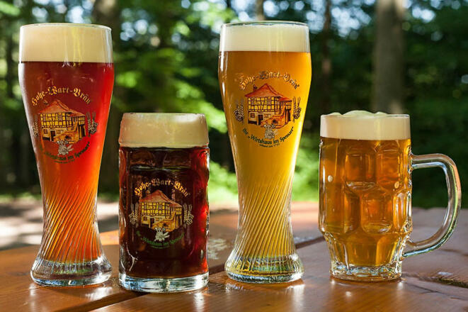 eigene Bierbrauerei am Hohe Wart Haus