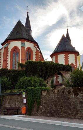 Die Wallfahrtskirche in Hessenthal.