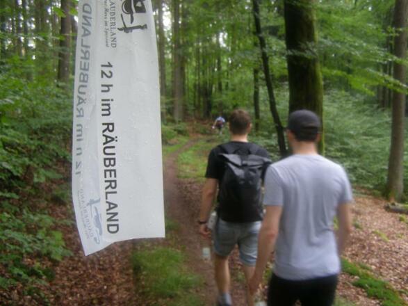 hier führte auch die Strecke an unserem Wanderevent &quot;12h im RÄUBERLAND&quot; entlang