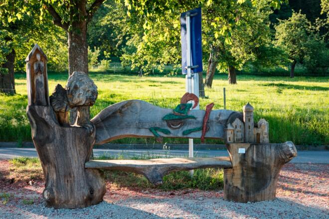 Räuberland Bank am Heimathenhof