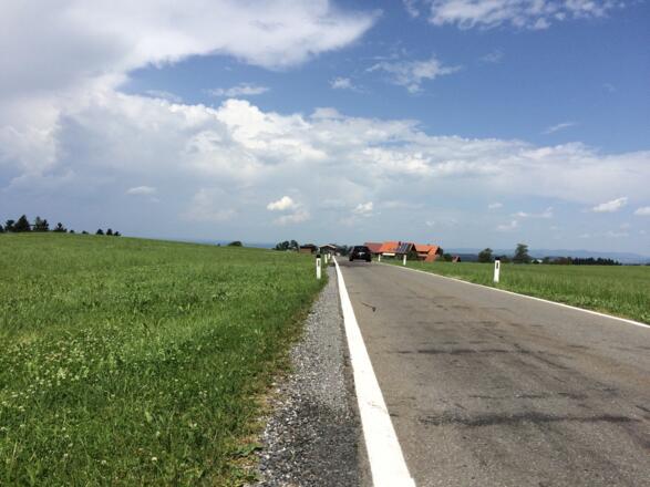 Und wieder hoch nach Möggers