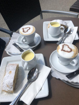 Lecker! Eisdiele an der Promenade von Bregenz