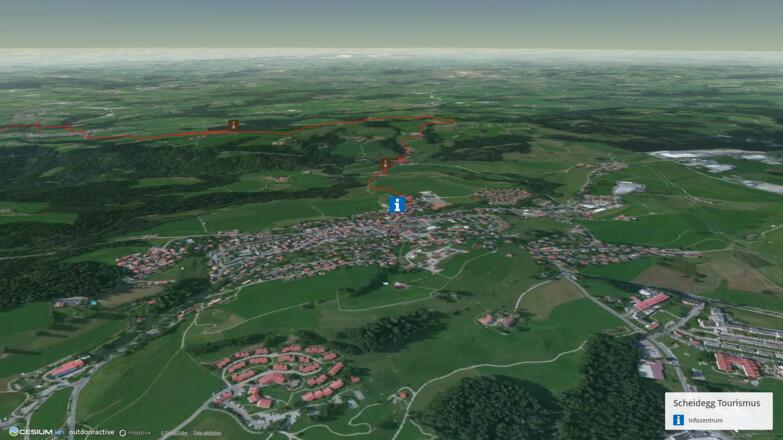 Pilgerweg im Allgäu: Bayr-Schwäb-JW: Scheidegg - Lindau