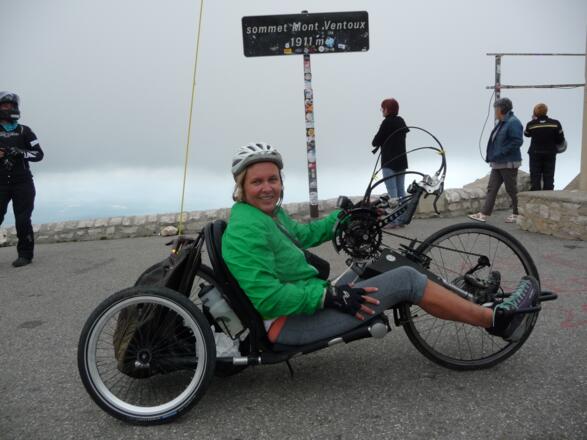 Motorisiertes Handbike Speerbike Pvaschberger