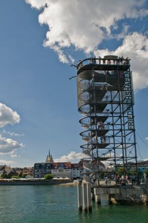 Hallo Friedrichshafen - hier der Aussichtsturm