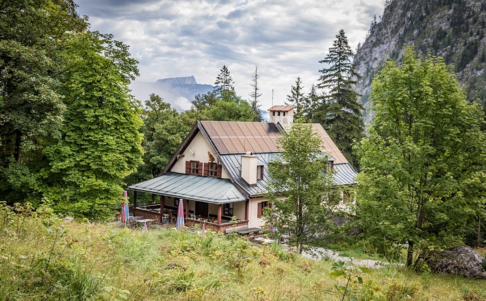 Das Wimbachschloss im Bergsteigerdorf Ramsau