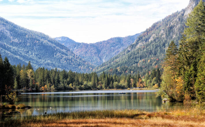 Hintersee am Beginn des Klausbachtals