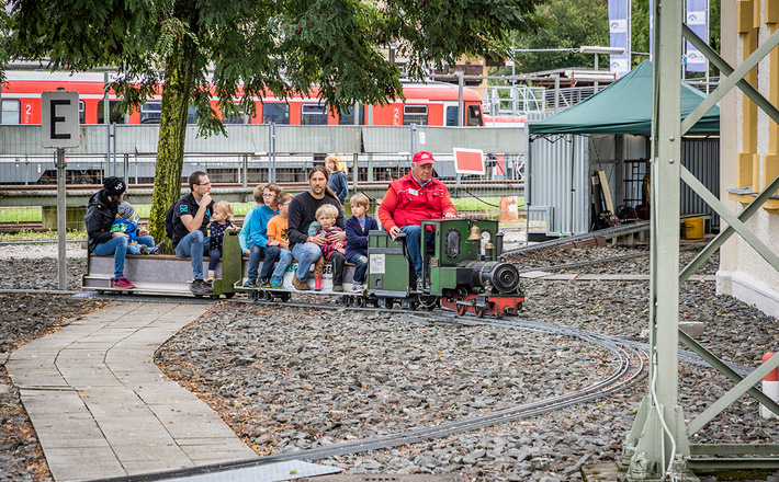 Gartenbahn an der Lokwelt Freilassing