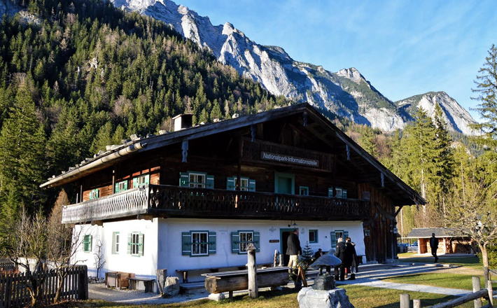 Das Klausbachhaus im Nationalpark Berchtesgaden