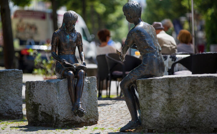 Pistenplan des Skigebiets Götschen