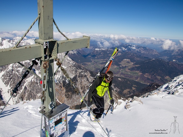 Jetzt ist der weite Weg zur Südspitze geschafft.