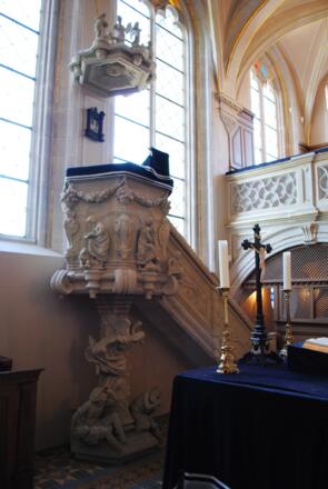 Kanzelaltar - Schlosskapelle Callenberg - Beiersdorf