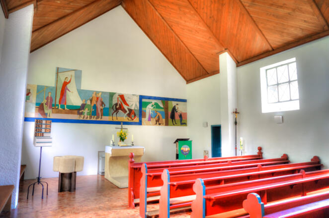 Altarraum - Kilianskirche - Oettingshausen