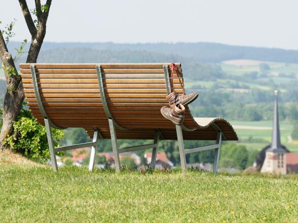 Landschaftsliege am Graitzer Spitzberg