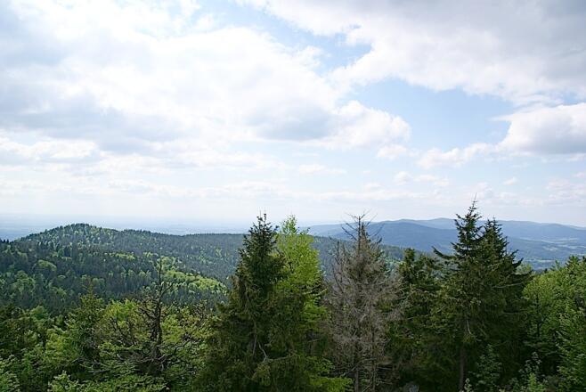 Blick vom Breitenauriegel Richtung Hirschenstein