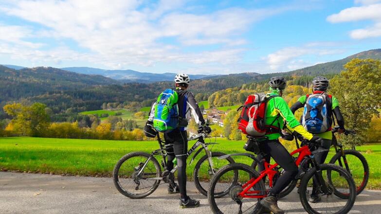 Blick über Asbach zum Pröller