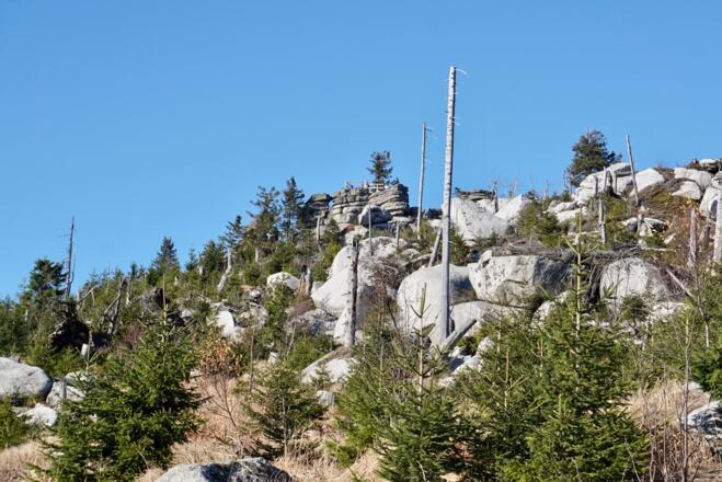 Dreisesselfelsen beim Dreisesselhaus