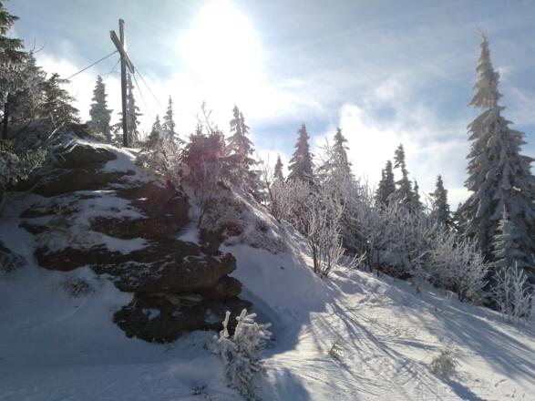 Stinglfelsen beim Hochficht