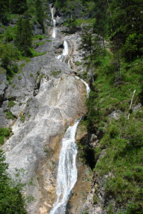 Der &quot;Sulzer Wasserfall&quot; (114m Falllänge)