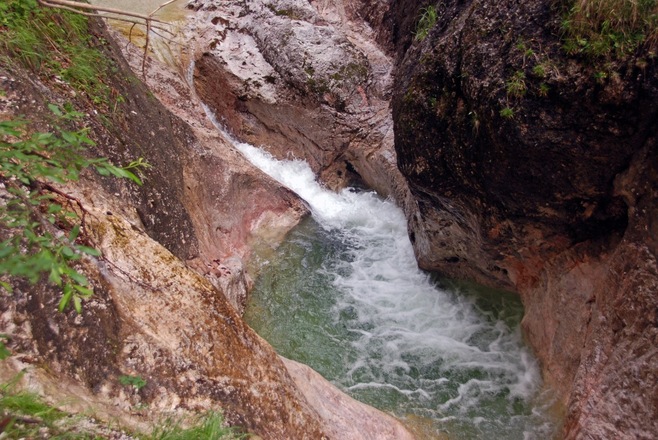 In der Almbachklamm