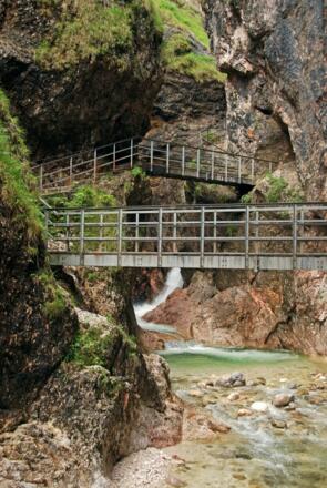 In der Almbachklamm