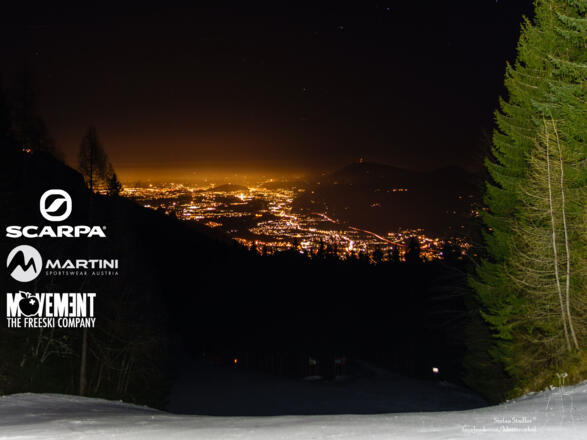 Salzachtal bei Nacht