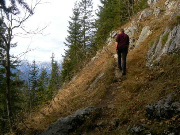 Querung in der Südwestflanke