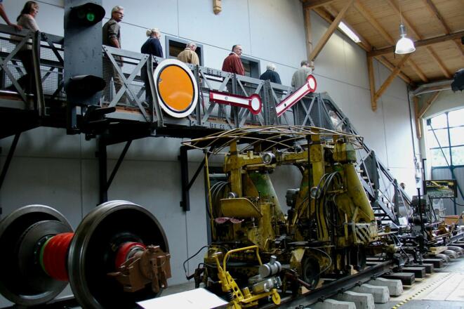 Eisenbahnmuseum &quot;Lokwelt&quot; in Freilassing