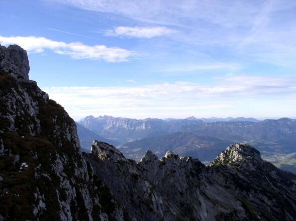 Mannlgrat, beim Abstieg Schustersteig gesehen