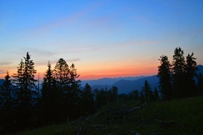 Wandern in der Nacht