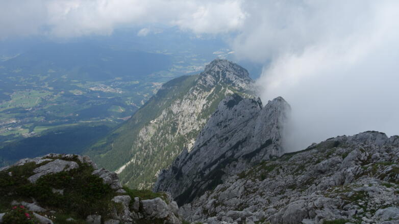 ca. 2050m, Mannlgrat vor der Steilstufe 