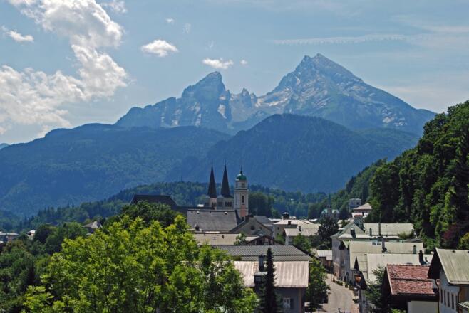 Berchtesgaden und Watzmann