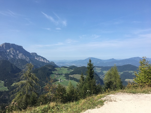 Blick Richtung Salzburg 