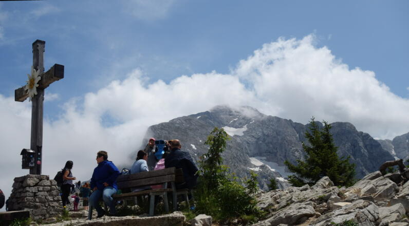 Kehlsteinkreuz ~1870m mit Göll