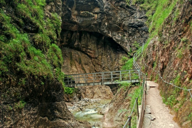 In der Almbachklamm