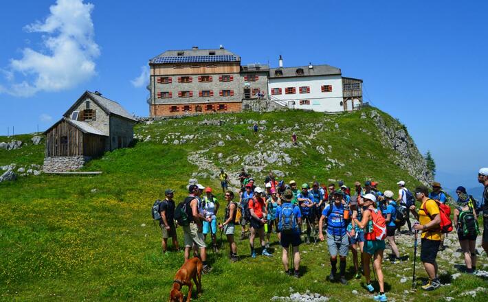 24 Stunden Wanderer am Watzmannhaus