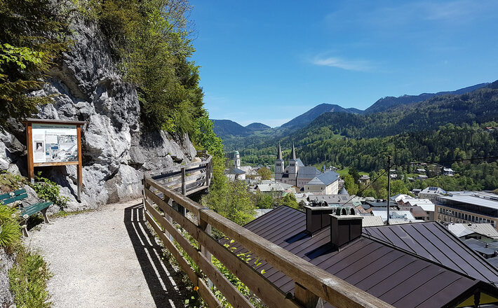 Auf der Berchtesgadener Soleleitung