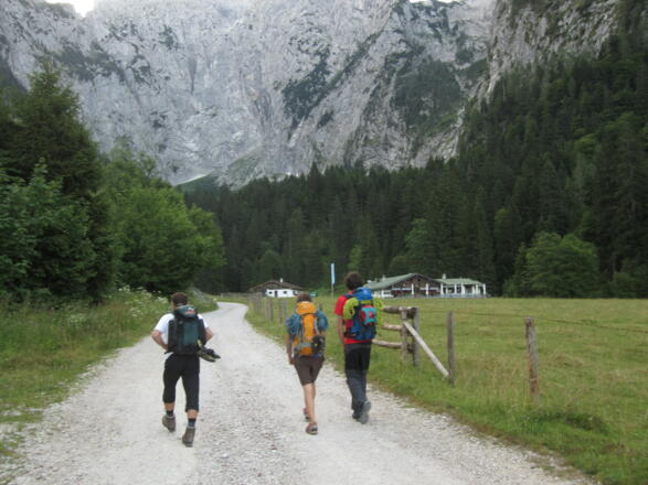 angenehmer und nicht zu weiter Zustieg