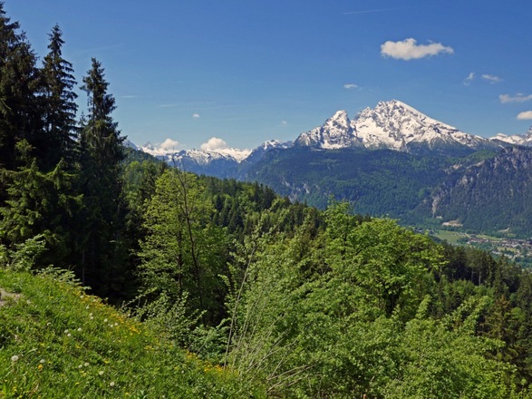 Blick zum Watzmann