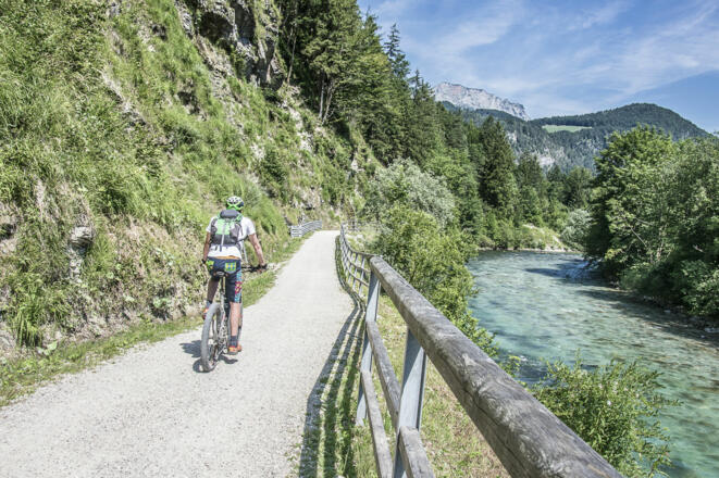 Auf dem Berchtesgadener Radstern Ost nach Marktschellenberg