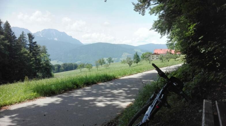 Radweg Richtung Strobalm