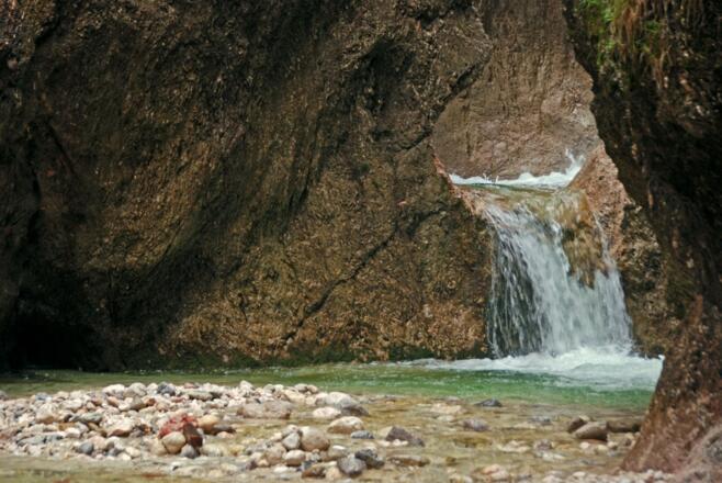 In der Almbachklamm