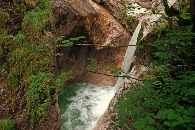 In der Almbachklamm