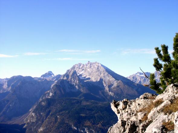 Watzmann vom Kehlsteinhaus  1837m