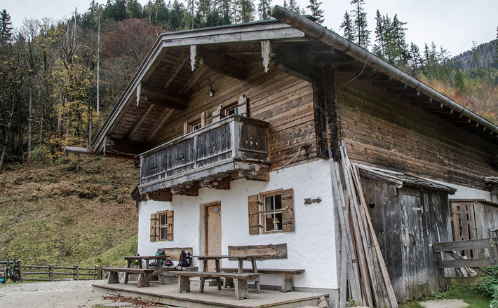 Abend auf der Priesbergalm