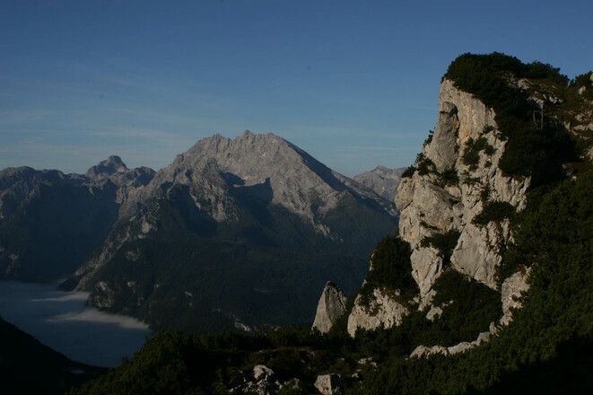 Blick Richtung Watzmann