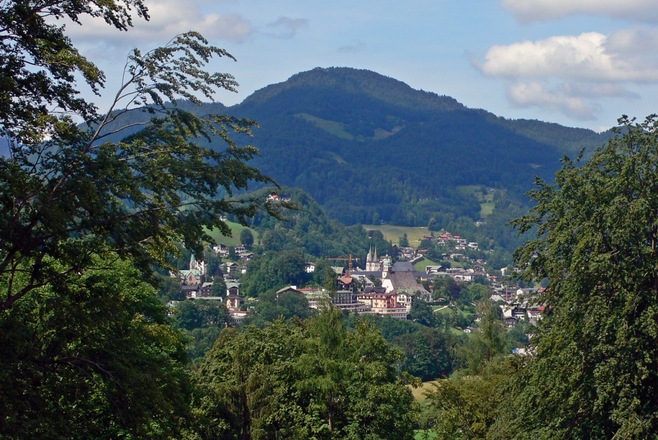 Blick auf Berchtesgaden