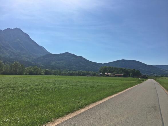 Radweg Richtung Anger 