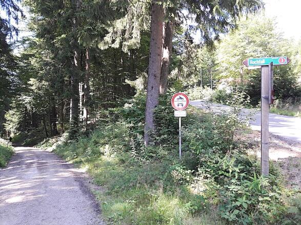 Abzweigung von der Scharebenstaße