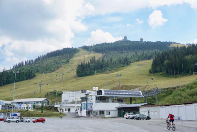 Talstation der Arberbergbahn